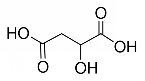 DL-malic acid, CAS NO.: 617-48-1