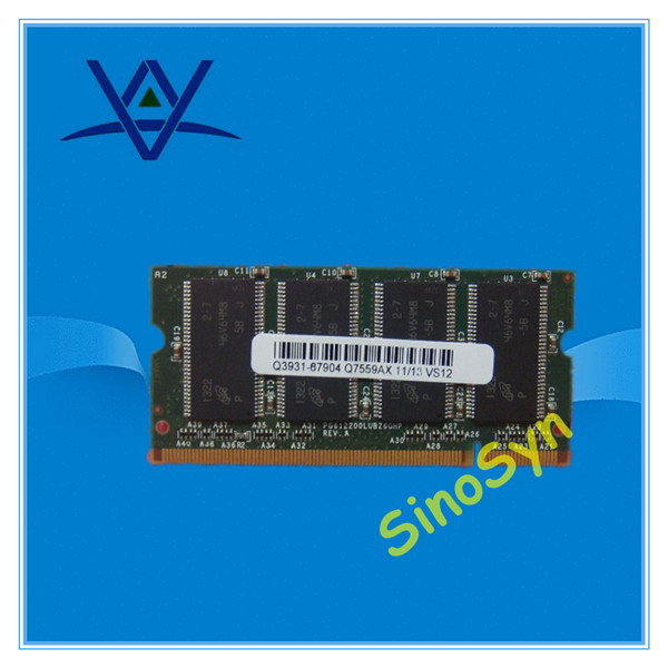 Q3931-67904 for HP CP6015/ CM6030/ CM6040 512MB 167MHZ 200-Pin DDR DIMM Memory 