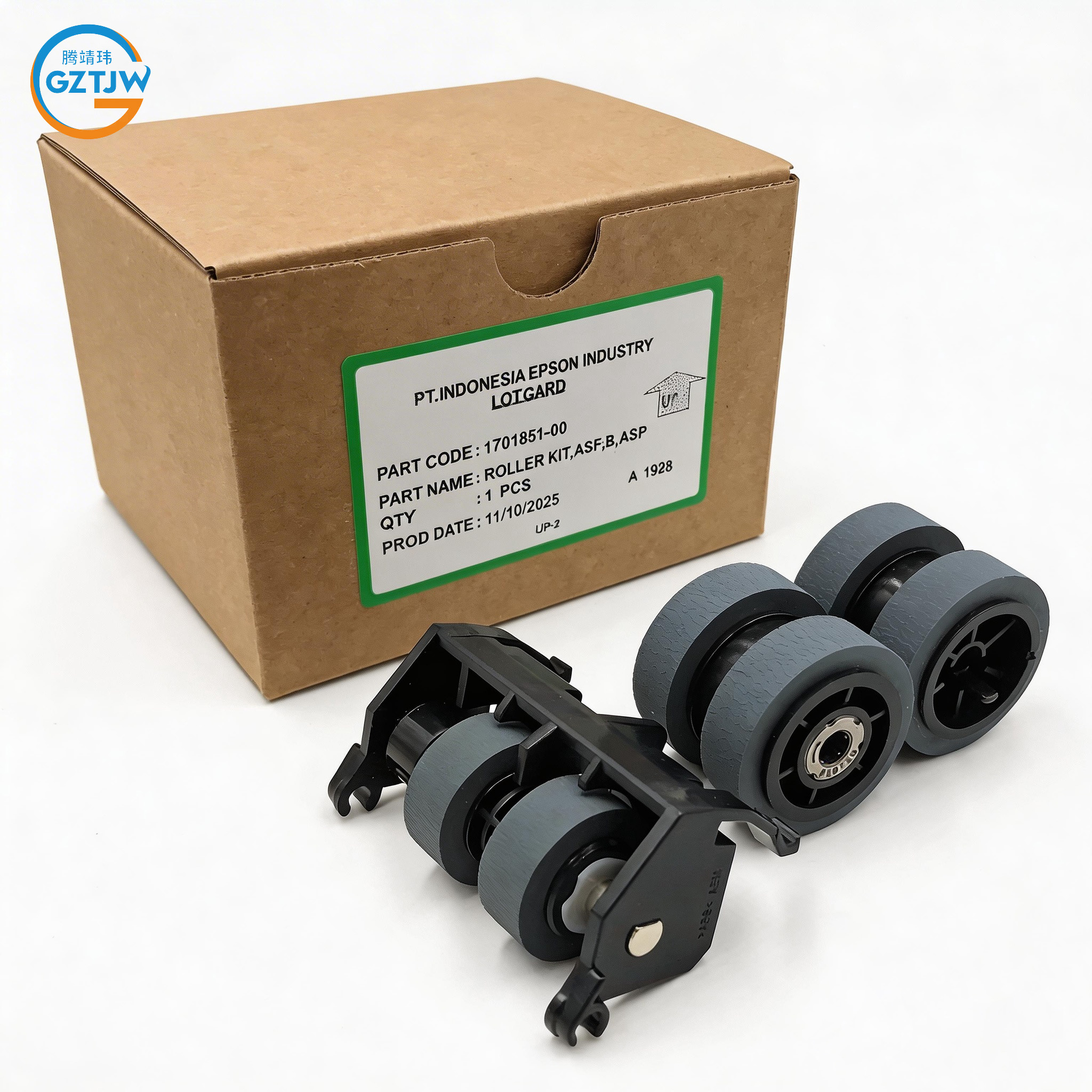 Paper Cassette Pickup Roller 1701851 for Epson WFC8690A C869RA C878R C879RA C8190 8093R 8590 Printer Pickup Roller Kit Feed