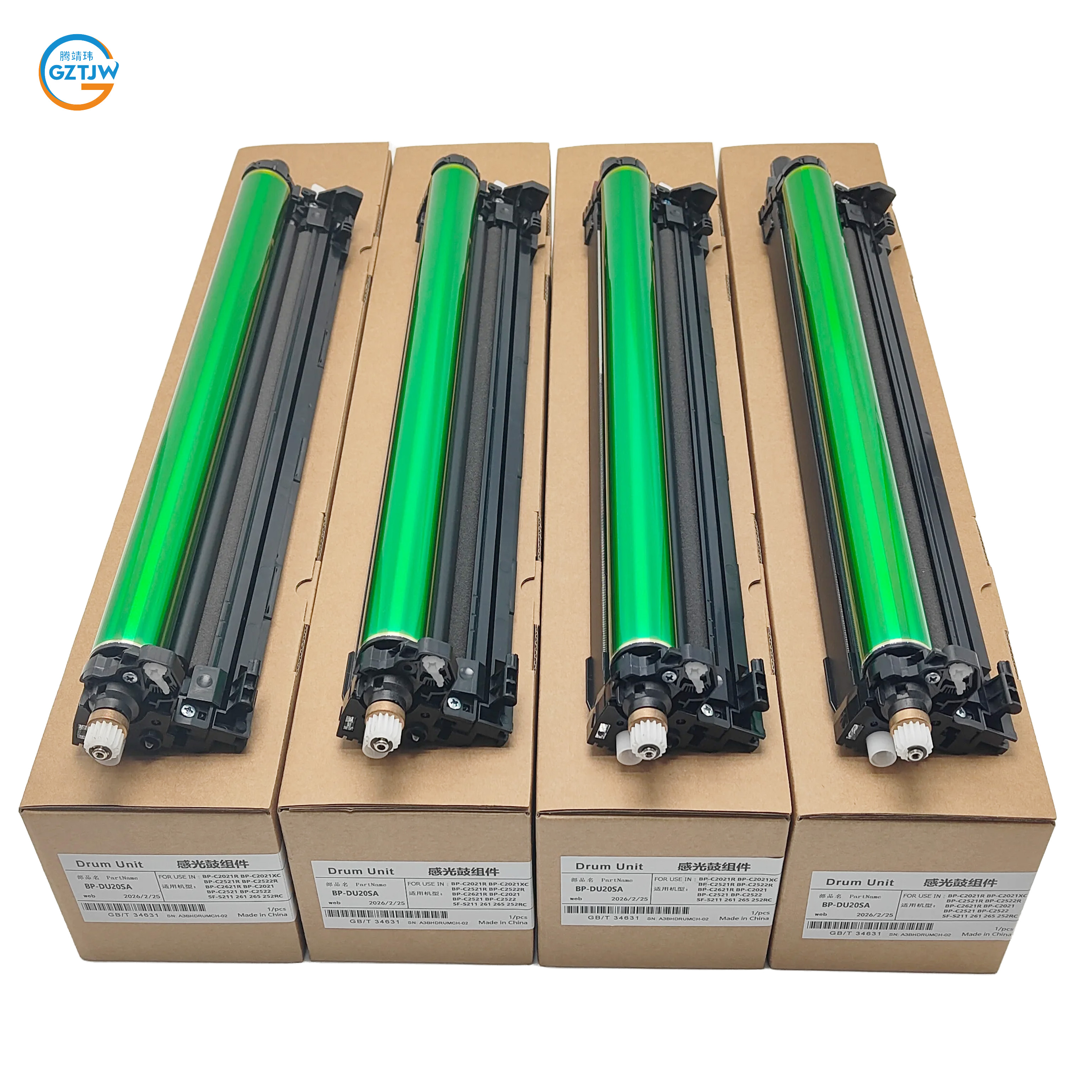 High-quality remanufactured imaging drum unit for sharp, Model MX-30CU-SA, universal for BK/C/M/Y. Perfectly compatible with BP-C2021, C2521, C2522, C2621 series and SF-S211, S252RC, S261, S265RC mach