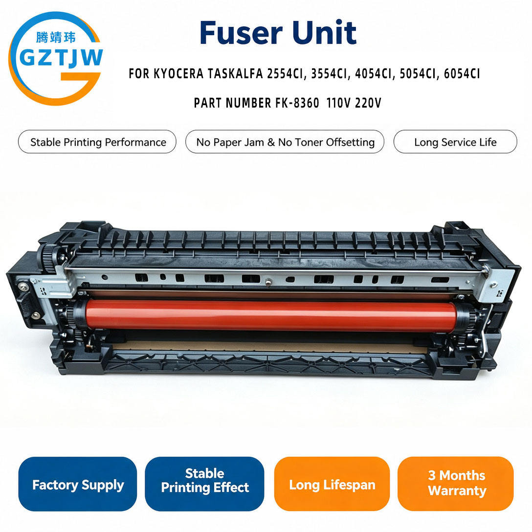 Fuser Unit FK8360 FK-8360 302XD93020 for Kyocera TASKalfa 2554ci 3554ci 4054ci 5054ci 6054ci A3 Fusing Assembly Replacement Part #FuserUnit #FuserAssembly #FixingUnit #Kyocera #FK8360 #FK-8360 #Compat