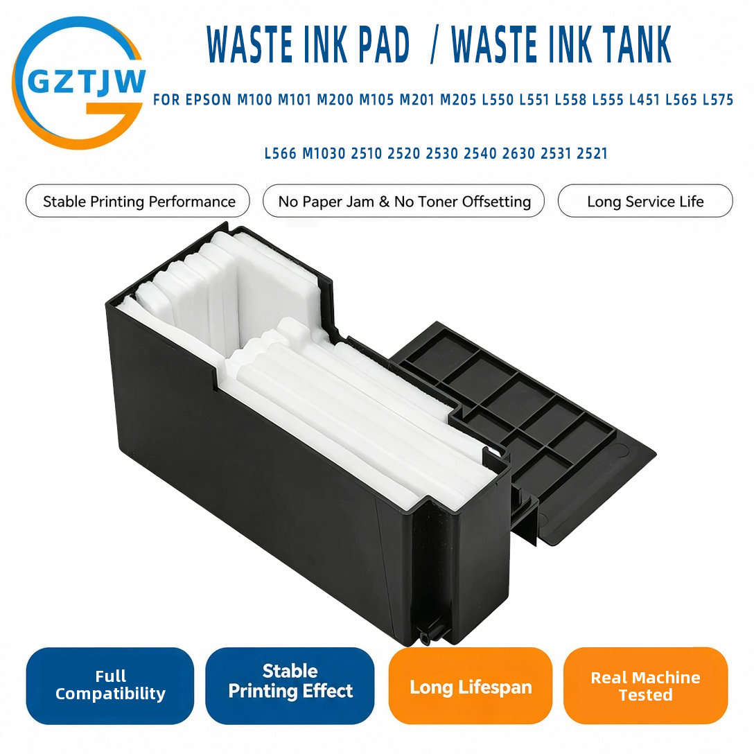 Waste Absorber Sponge Inkjet L550 Waste Ink Pad FOR Epson M100 M101 M200 M105 M201 M205 M1030 Printer Spare Parts China Factory Stock