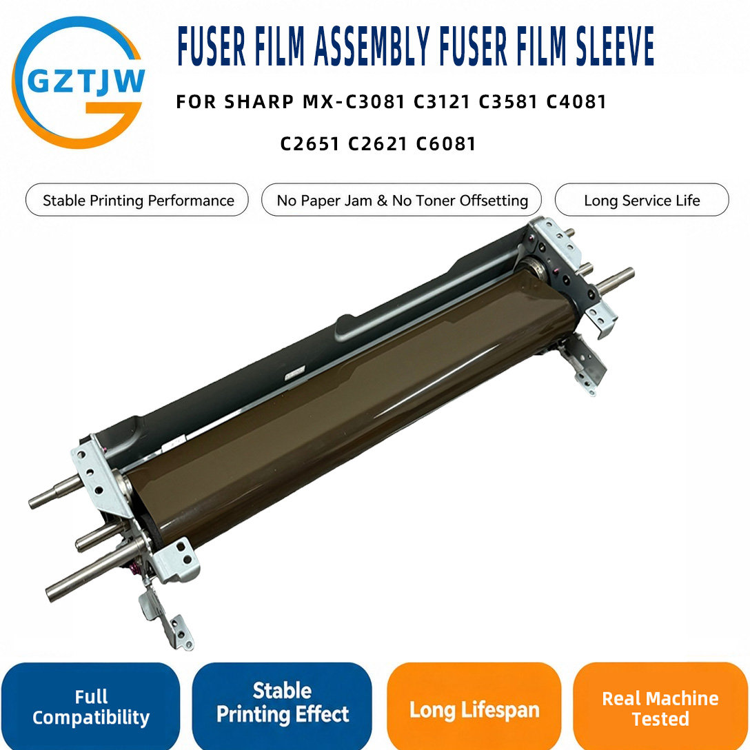 Sleeve MX-C3081 Fuser Film / Fuser Film Sleeve FOR Sharp C3121 C3581 C4081 C2651 C2621 C6081 Fixing Printer Spare Parts China Factory Stock
