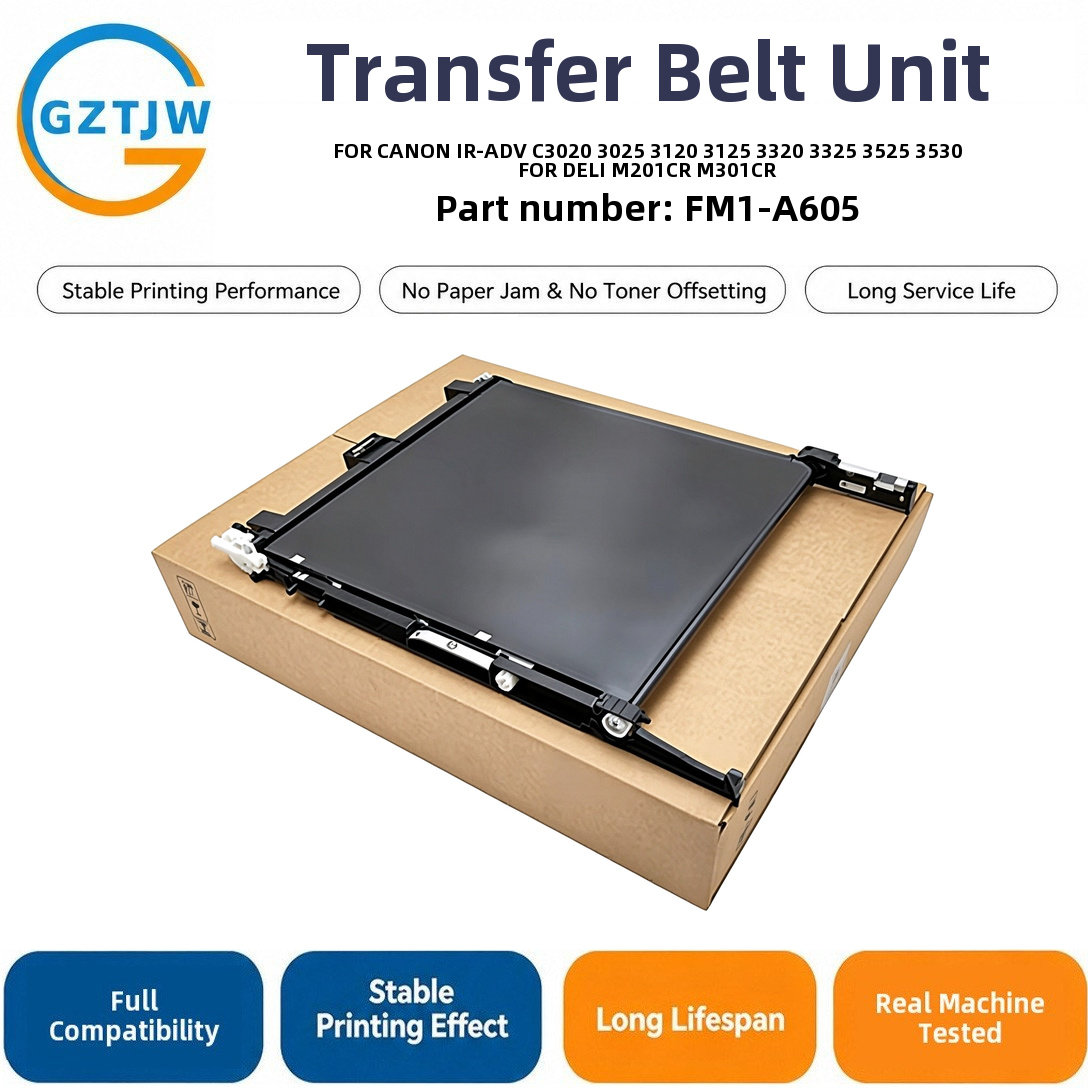 Transfer Belt Unit FM1-A605 for Canon IR-ADV C3020 3025 3120 3125 3320 3325 3525 3530 Deli M201CR M301CR Printer Parts
