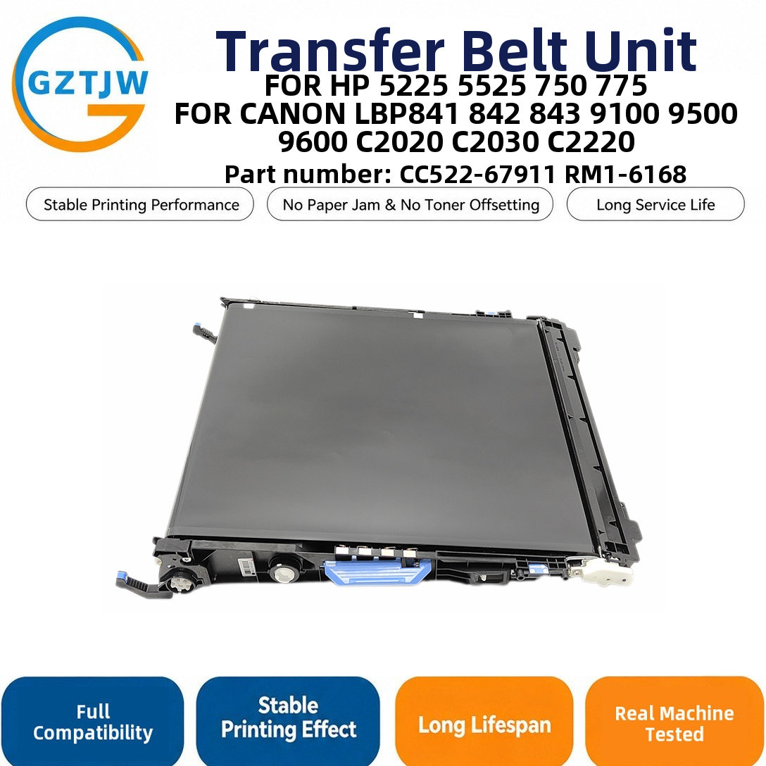 Transfer Belt Unit CC522-67911 for HP 5225 5525 750 775 Canon LBP841 842 843 9100 9500 9600 C2020 C2030 C2220 Parts