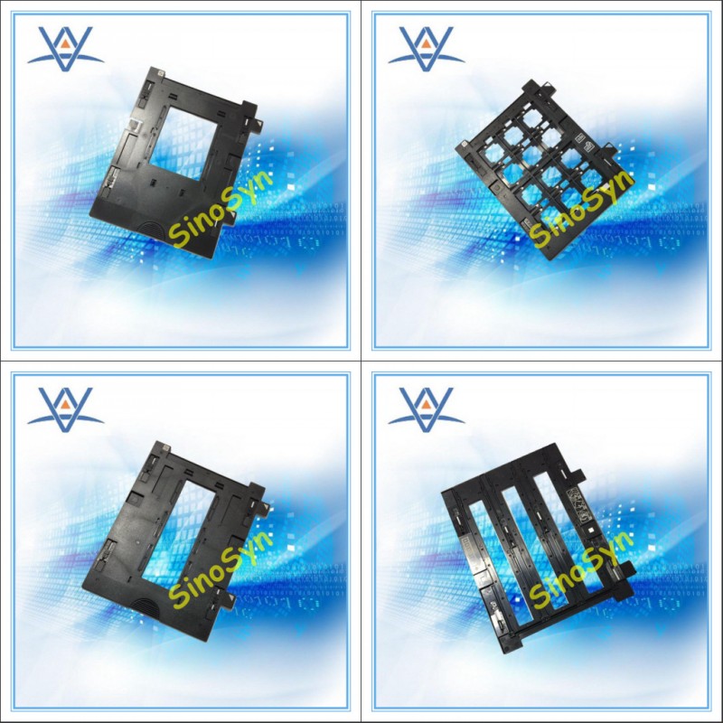 Film Holder for Epson Perfection V800/ X990/ V850/ X900/ X970/ V750/ V700 Scanner Slide Film Support/ Scanner Film Bracket 4pcs/set (35mm/ 135/ 120/ 4*5) All 4 Holders